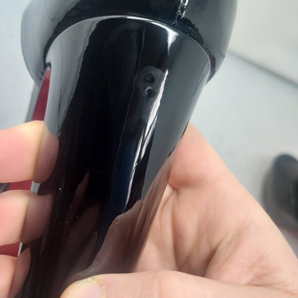 Christian Louboutin Black Sandaloo Patent Platform Sandal - Picture 8 of 12